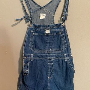 90’s vintage Calvin Klein overall shorts